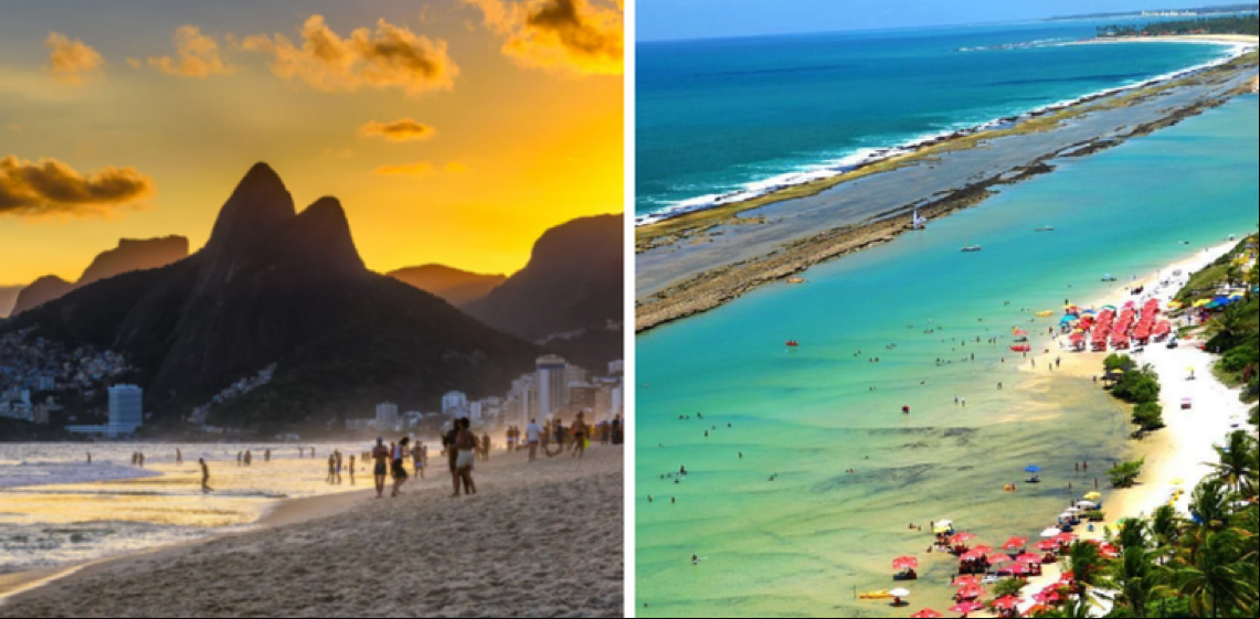 Duas praias brasileiras aparecem entre as 25 melhores do mundo