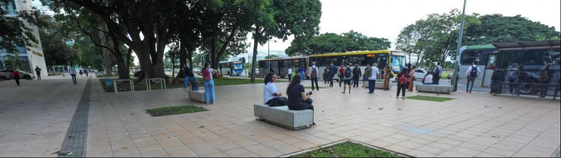 Nova rota ível beneficia turistas que am pela Esplanada dos Ministérios